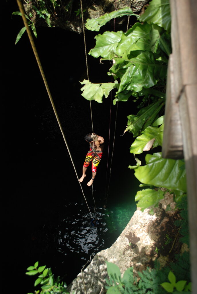 Rappelling In The Mayan Jungle at Tamy Tours