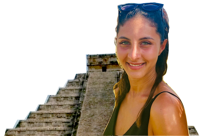 Khaoula In Chichen Itza